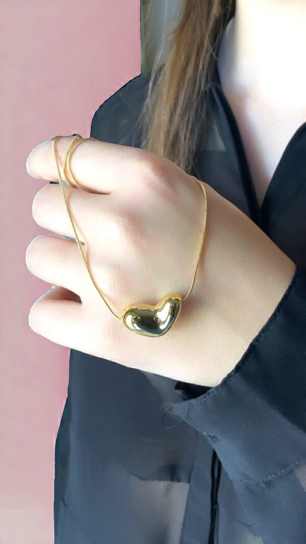 Pendente Cuore 3D color Oro