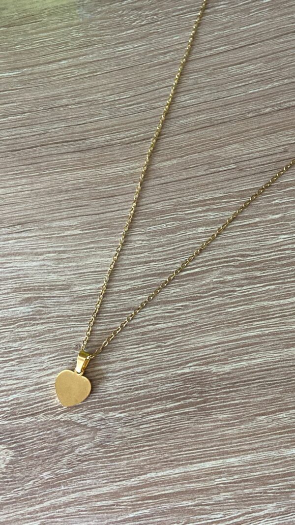 Pendente Cuoricino Oro - immagine 2