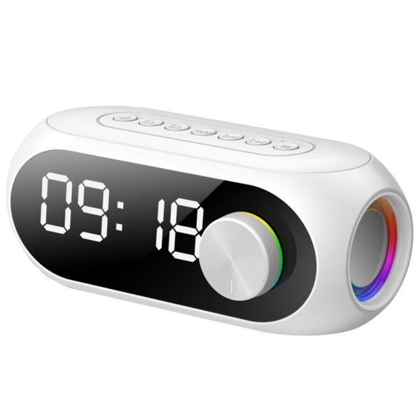 Wireless Bluetooth Speaker S8 Subwoofer RGB Student Network Red Clock Alarm Clock Bluetooth Audio Phone Computer Universal - immagine 6