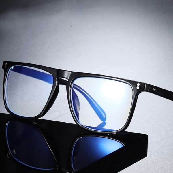 Anti Blue Light Glasses Blocking Filter Reduces Eyewear Strain Clear Gaming  Computer Glasses Men Improve Comfort - immagine 2
