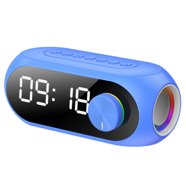 Wireless Bluetooth Speaker S8 Subwoofer RGB Student Network Red Clock Alarm Clock Bluetooth Audio Phone Computer Universal - immagine 8