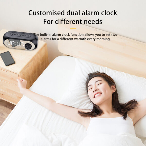 Wireless Bluetooth Speaker S8 Subwoofer RGB Student Network Red Clock Alarm Clock Bluetooth Audio Phone Computer Universal - immagine 5