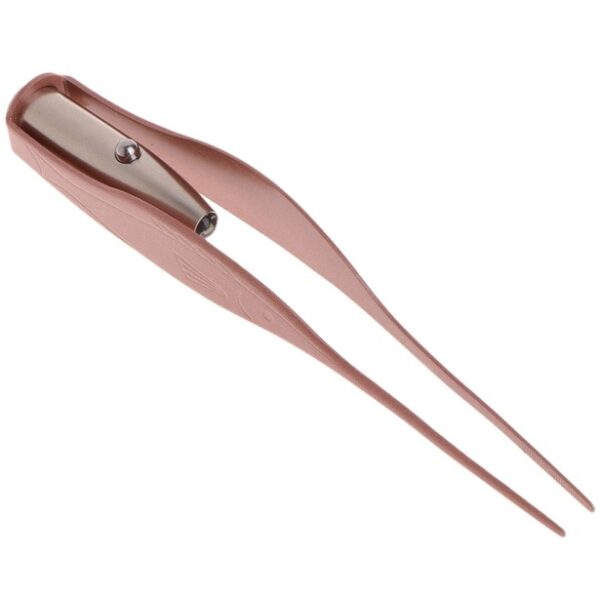 Ear Cleaner LED Flashlight Earpick Wax Removal Tweezer Luminous Kids Health Care - immagine 7