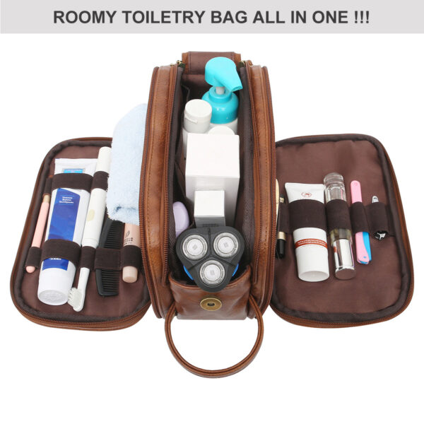 Men's Toiletry Bag Travel Organizer Cosmetic Bag - immagine 2