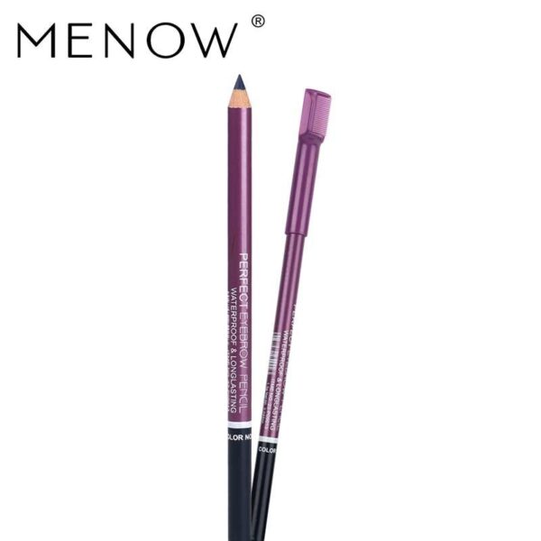 M.n Menow Brand Cosmetic Eyebrow Pencil With Comb With Waterproof &Long Lasting Effect Professional Makeup Eyebrow P09013 - immagine 2