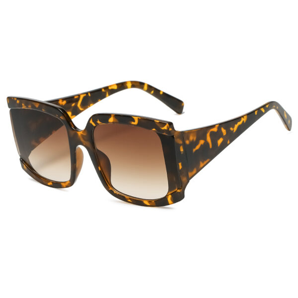 Occhiali da Sole Donna Montatura Vintage ampie lenti diversi colori - immagine 5