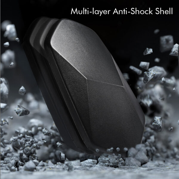 BANGE Shoulder Bag Men's Waterproof Chest Bag Trend Oblique Cross Bag Men's Polyhedral Waist Bag Business Hard Shell Small Bag - immagine 5