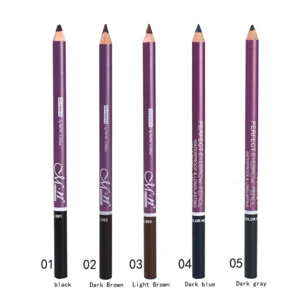 M.n Menow Brand Cosmetic Eyebrow Pencil With Comb With Waterproof &Long Lasting Effect Professional Makeup Eyebrow P09013 - immagine 3