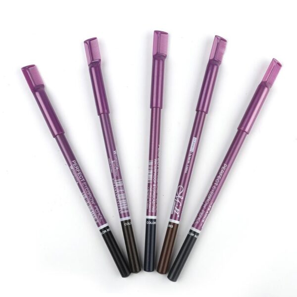 M.n Menow Brand Cosmetic Eyebrow Pencil With Comb With Waterproof &Long Lasting Effect Professional Makeup Eyebrow P09013 - immagine 4