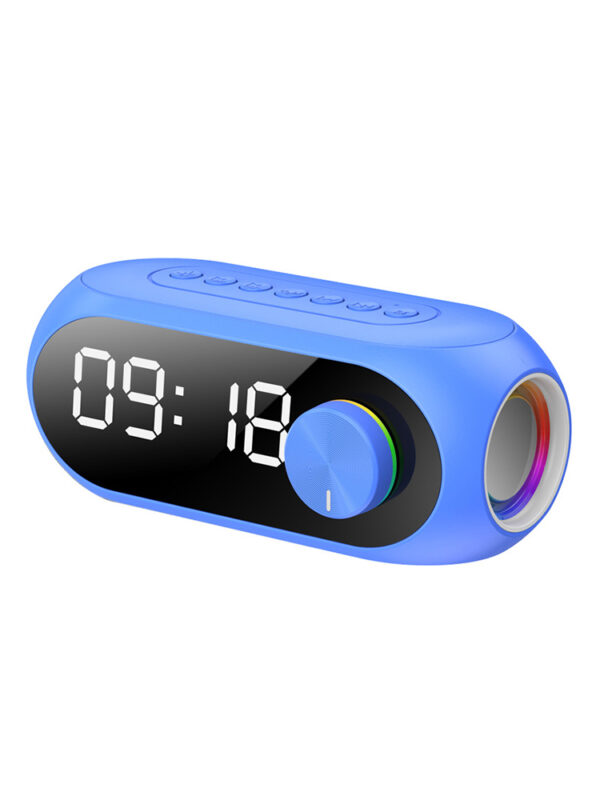 Wireless Bluetooth Speaker S8 Subwoofer RGB Student Network Red Clock Alarm Clock Bluetooth Audio Phone Computer Universal - immagine 9