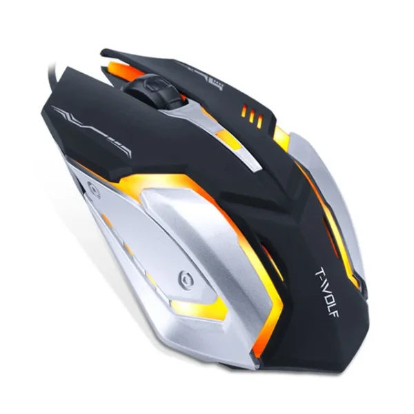 Pro Gamer Gaming Mouse 8D 3200DPI Adjustable Wired Optical LED Computer Mice USB Cable Silent Mouse for laptop PC - immagine 10