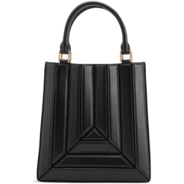 Spliced Rainbow Crossbody Bag Women's Fashion Versatile Fashion One Shoulder Handbag - immagine 7