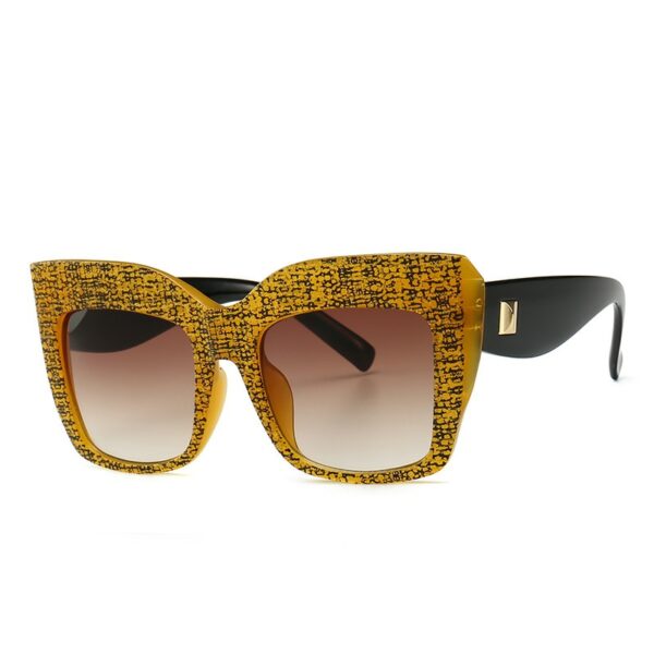 Luxury Brand Design Ladies Oversized Cat Eye Sunglasses Women Vintage Sun Glasses for Female Shades UV400 Eyewear - immagine 13