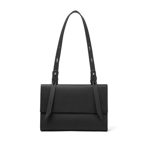 Genuine Leather Shoulder Bag Tote Bag Senior Sense Of Fashion Senior Versatile Niche Design Women's Bags Handbag - immagine 5