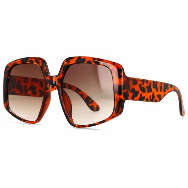 55494 Oversized Brand Sunglasses Women Vintage Big Frame Women Sun Glasses Fashion Goggle Shades for Men Gafas De Sol - immagine 7
