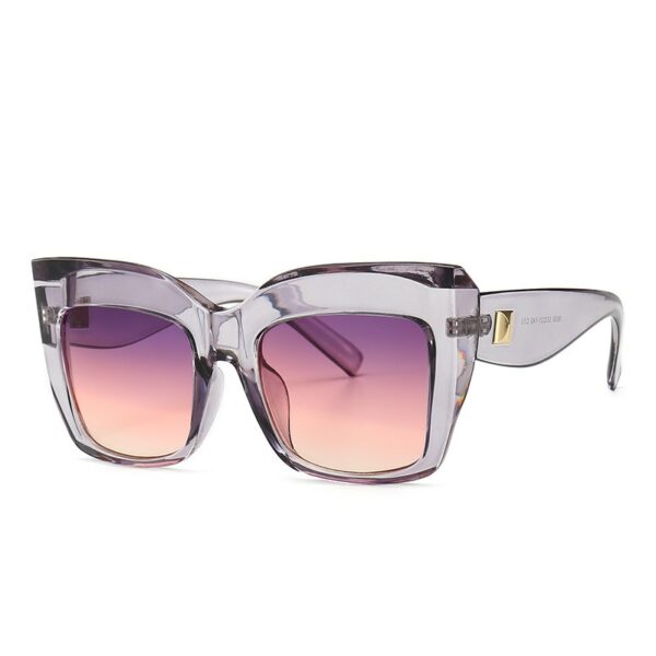 Luxury Brand Design Ladies Oversized Cat Eye Sunglasses Women Vintage Sun Glasses for Female Shades UV400 Eyewear - immagine 9