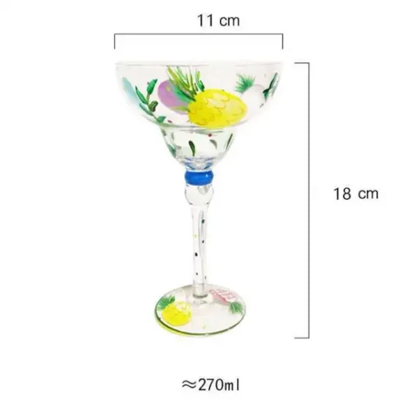 Colorful Wine Glasses Cups Cocktail Goblet Champagne Cup Glasses Bar Party Home DrinkWare Wedding Gifts Kitchen Accessories NEW - immagine 11