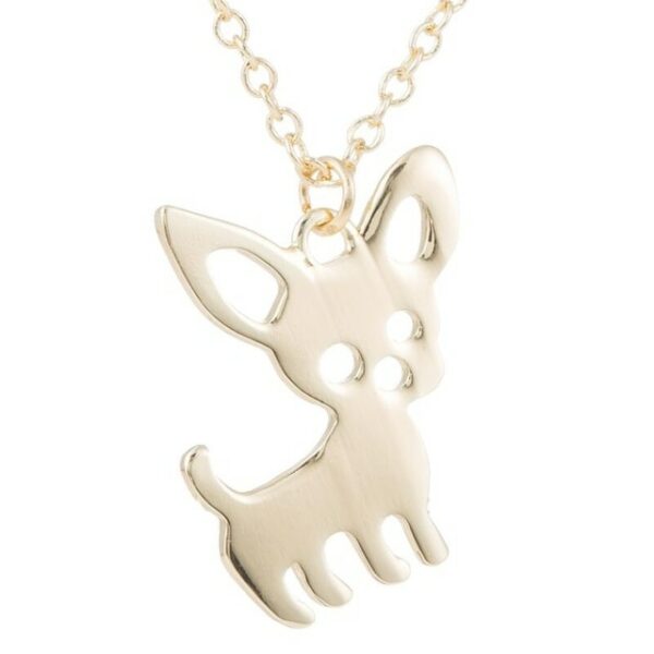 Cute Chihuahua Pet Pendant Necklaces for Women Love My Pet Animal Dog Necklace Choker Ketting Jewelry - immagine 7