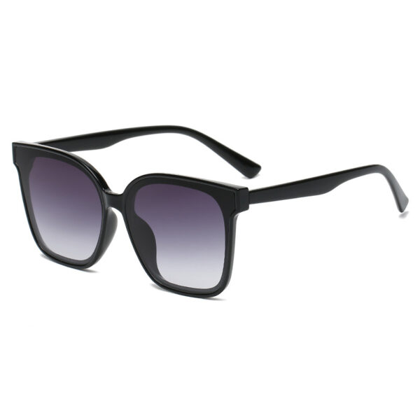 New Retro Net Red Simple Sunglasses Men And Women Trend Travel Street Shooting Sunglasses Decorative Glasses - immagine 4