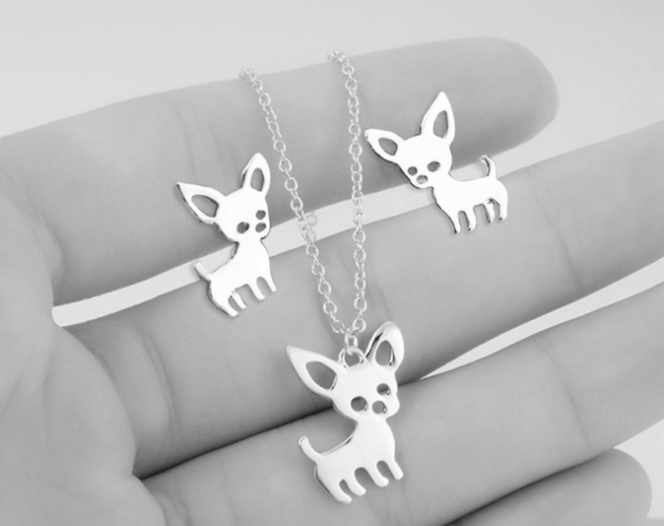 Cute Chihuahua Pet Pendant Necklaces for Women Love My Pet Animal Dog Necklace Choker Ketting Jewelry - immagine 10