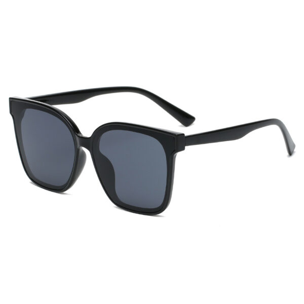New Retro Net Red Simple Sunglasses Men And Women Trend Travel Street Shooting Sunglasses Decorative Glasses - immagine 3