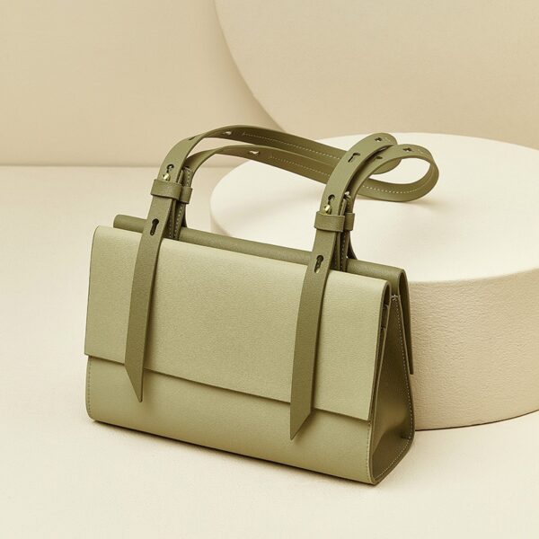 Genuine Leather Shoulder Bag Tote Bag Senior Sense Of Fashion Senior Versatile Niche Design Women's Bags Handbag - immagine 7
