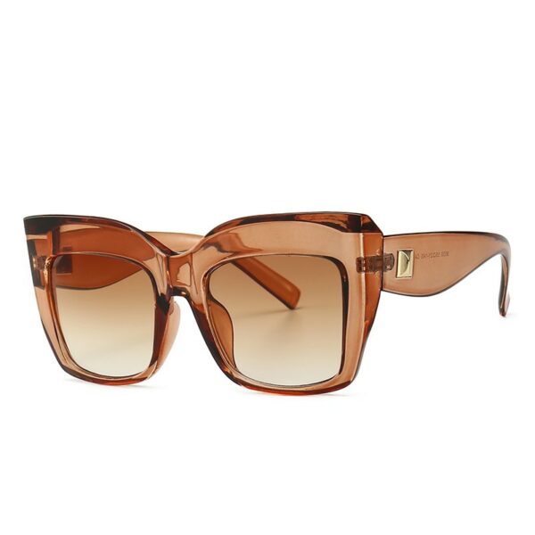 Luxury Brand Design Ladies Oversized Cat Eye Sunglasses Women Vintage Sun Glasses for Female Shades UV400 Eyewear - immagine 8