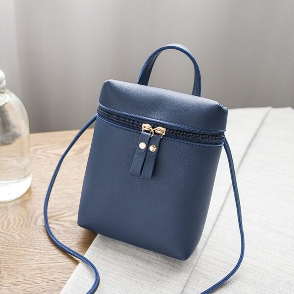 Travel Small Women Cell Phone Purse PU leather Cute Tote Shoulder Sling Bag Crossbody Bag Straps - immagine 7