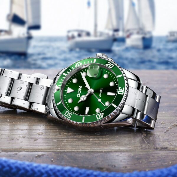 Top Brand DOM Luxury Men's Watch 30m Waterproof Date Clock Male Sports Watches Men Quartz Wrist Watch Relogio Masculino - immagine 4