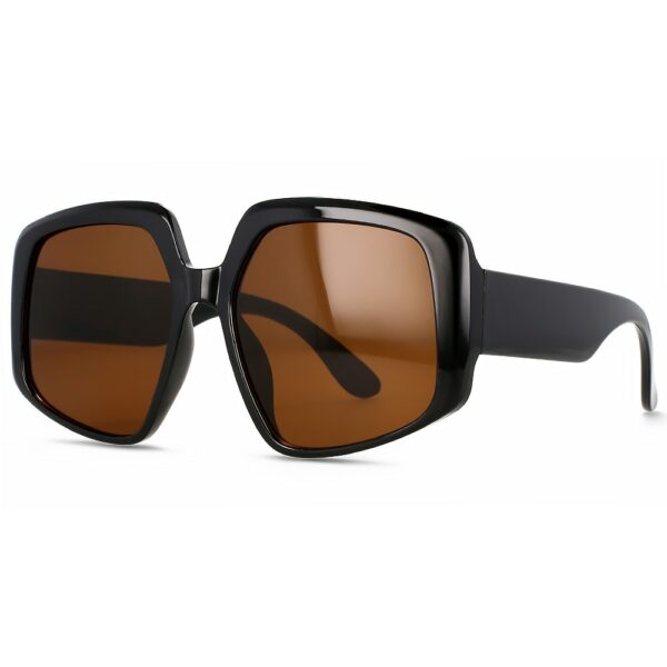 55494 Oversized Brand Sunglasses Women Vintage Big Frame Women Sun Glasses Fashion Goggle Shades for Men Gafas De Sol - immagine 5