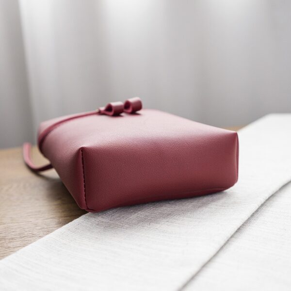Travel Small Women Cell Phone Purse PU leather Cute Tote Shoulder Sling Bag Crossbody Bag Straps - immagine 5