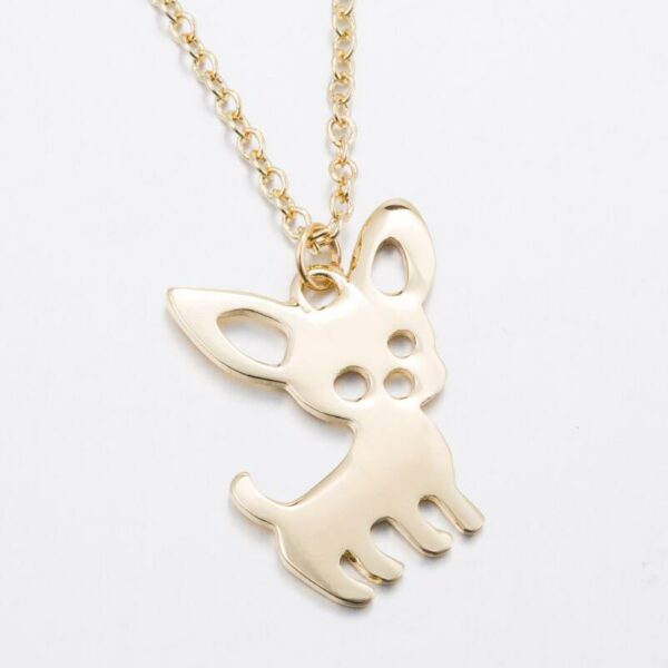 Cute Chihuahua Pet Pendant Necklaces for Women Love My Pet Animal Dog Necklace Choker Ketting Jewelry - immagine 6