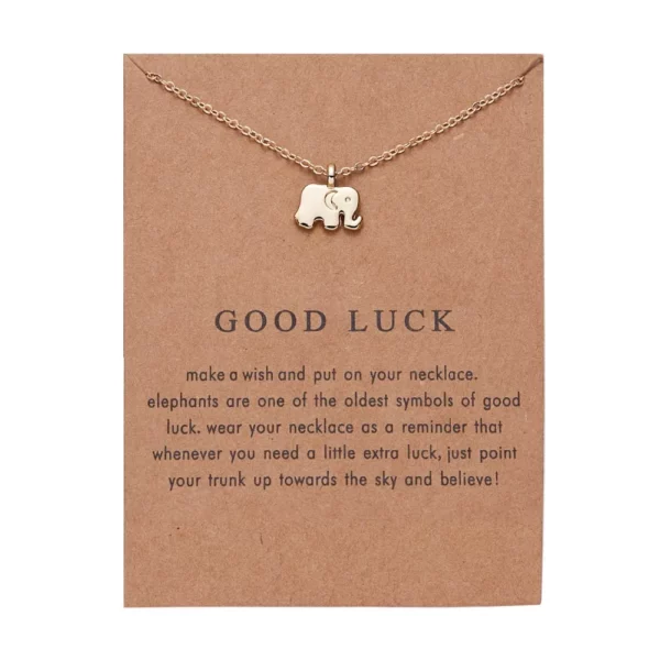 Fashion Elegant Animal Necklace Elephant Dragonfly Butterfly Flower Necklaces Vintage Necklace Pendant Charm Women Friend Gift - immagine 2