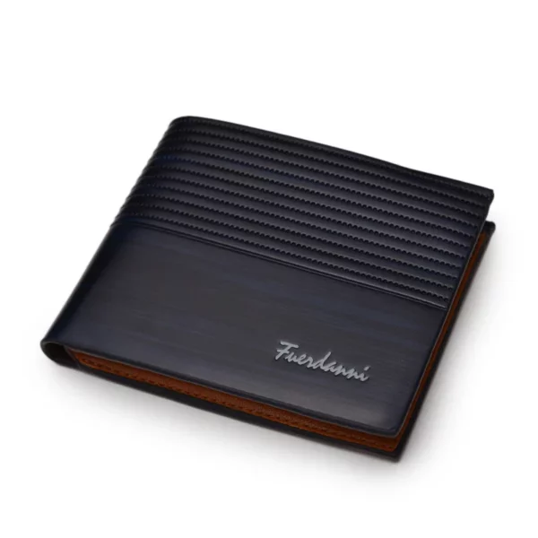 Men Leather Brand Luxury Wallet Short Slim Male Purses Money Clip Credit Card Dollar Price Portomonee Carteria - immagine 2