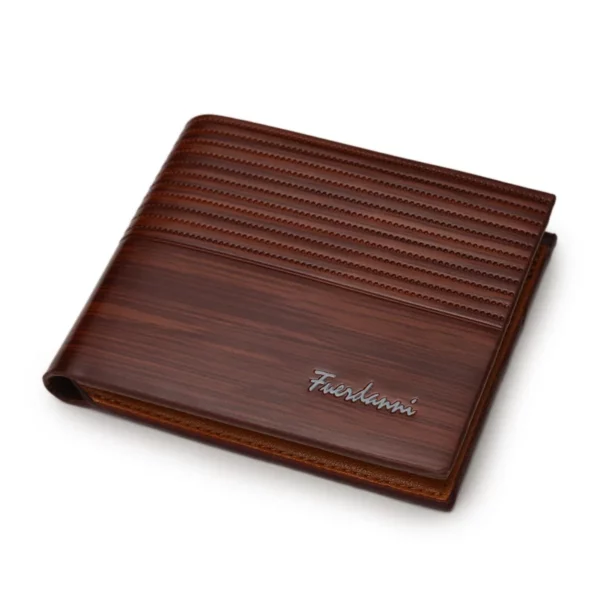 Men Leather Brand Luxury Wallet Short Slim Male Purses Money Clip Credit Card Dollar Price Portomonee Carteria - immagine 3