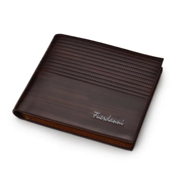 Men Leather Brand Luxury Wallet Short Slim Male Purses Money Clip Credit Card Dollar Price Portomonee Carteria - immagine 4
