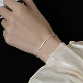 Bracelet Simple Starry Sparkling Bracelet Ins Niche Design Sense Net Red Cold Style Bracelet Female Bracelet