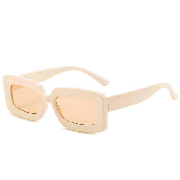New Square Sunglasses Beach Small Frame Glasses Fashion Beach Jelly-Colored Sunglasses Women - immagine 7