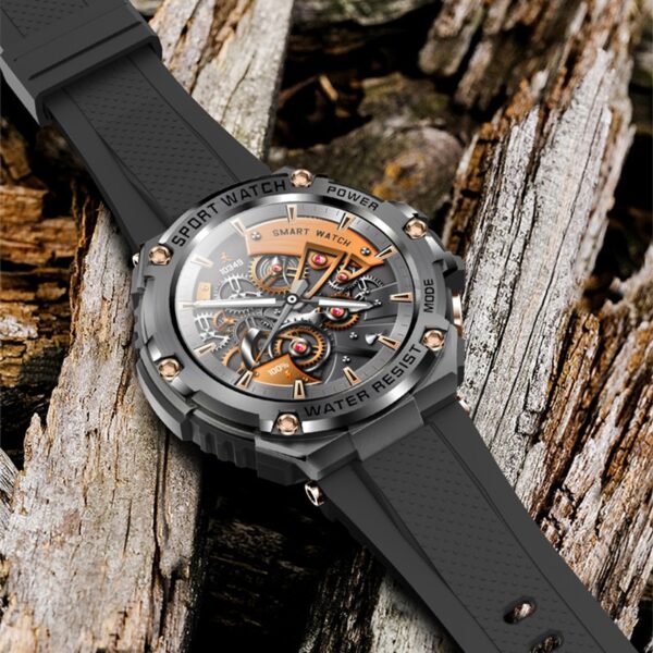 LIGE Outdoor Sport Smart Watch Men 800mAh Long Life Battery With Blood Pressure And Long Battery With Magnetic Charging - immagine 4