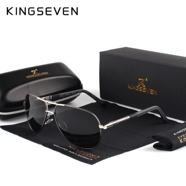 Men Vintage Aluminum Polarized Sunglasses Classic Brand Sun glasses Coating Lens Driving Eyewear For Men/Women - immagine 6