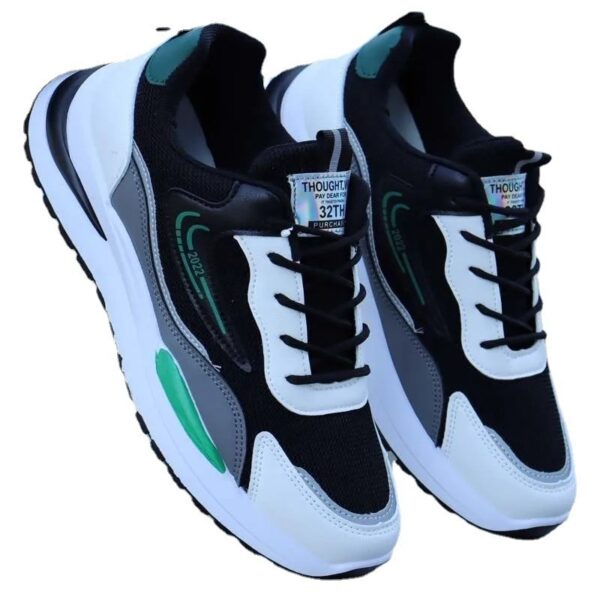 New Large Men's Shoes Sports Casual Shoes Mesh Breathable Shoes Black Men's Shoes - immagine 5
