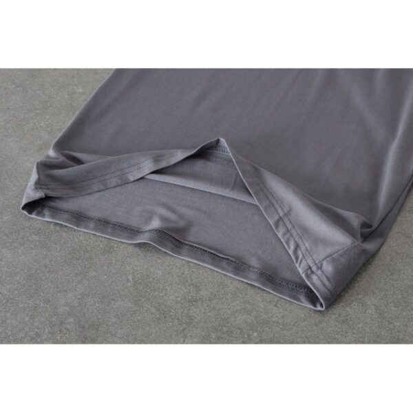 Gonna a tubino dritta, comoda, elastica slim fit che stringe i fianchi, gonna di media lunghezza - immagine 10