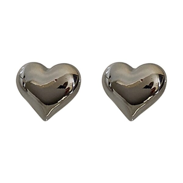 Female three-dimensional peach shaped earrings with niche design - immagine 3
