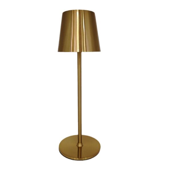 1pc Portable Cordless LED Table Lamp With Stepless Dimming, 3 Color Temperature, Touch Control, Rechargeable Battery, Modern Des - immagine 6