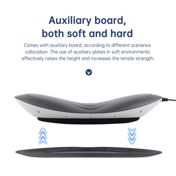 Waist Massager Lumbar Traction Inflatable Hot Compress Back Cervical Stretcher Massage Air Pressure Reduce Relief Pain - immagine 3