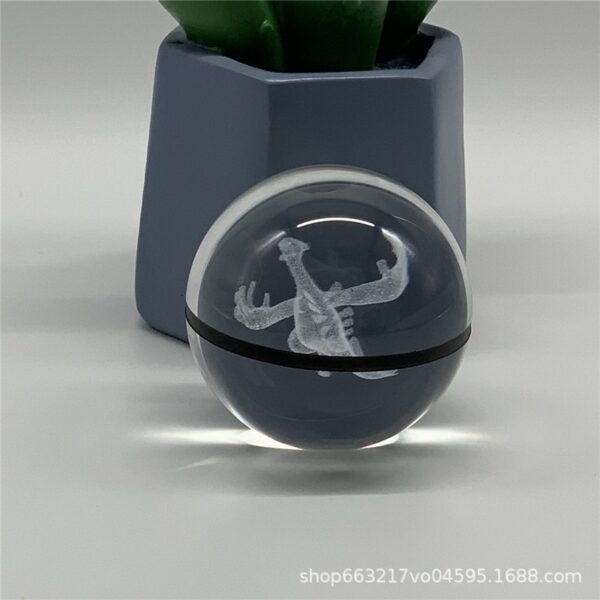 Creative Elf Ball K9 Crystal Ball Pocket Ball Monster Elf Ball Multiple Base Night Lights - immagine 26