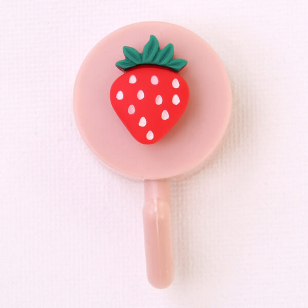 Ins Cute Cartoon Viscose Hook Kitchen Wall Hanging Bathroom Nail-Free Door Rear Coat Hook Seamless Adhesive Hook - immagine 20