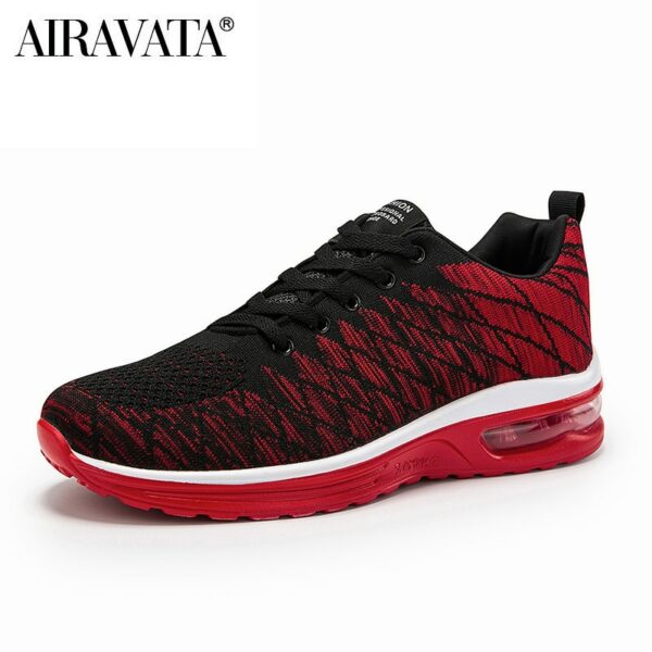 Flying woven air cushion men's shoes trend sports shoes Korean breathable running shoes men's casual shoes - immagine 9