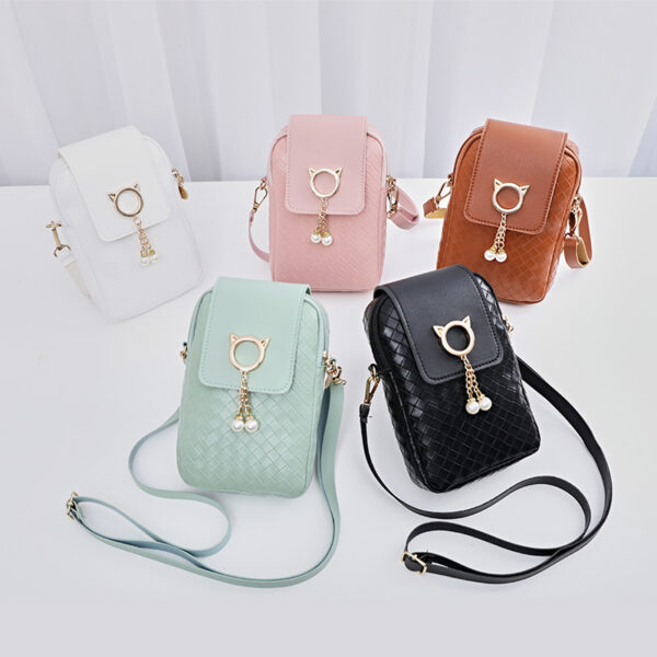 Bag Female Niche Bag Mini Mobile Phone Bag New Women Trend Ins Shoulder Messenger Bag - immagine 2