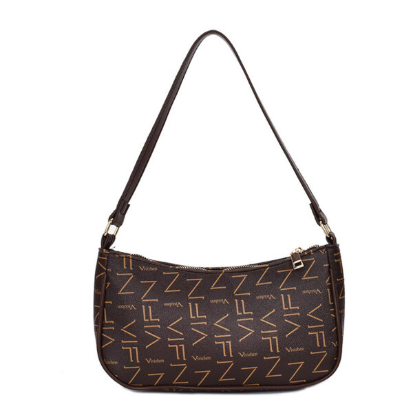 Chain Bag New Fashion Summer Retro Small Square Bag Single Shoulder Messenger Bag Women's Fashion Hand Carrying Armpit Bag - immagine 3